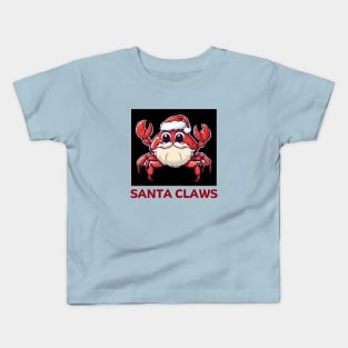 Santa Claws | Santa Claus Pun Kids T-Shirt